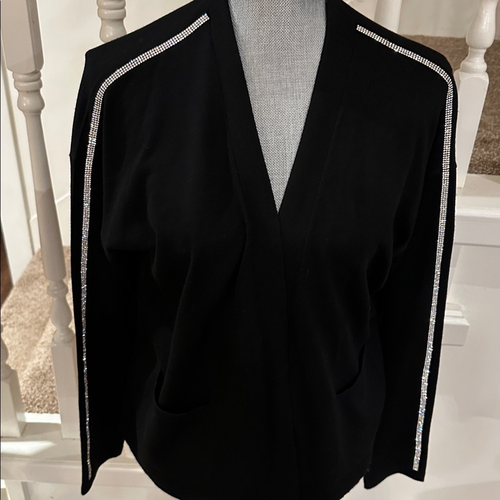 Nwot. Rhinestone sweater - Picture 3 of 8